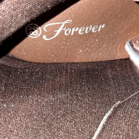 NWT Forever 8.5 Brown Women's Combat Ankle Boots 3 Inch High Heel Shoe 8 1/2 New - Picture 6 of 8
